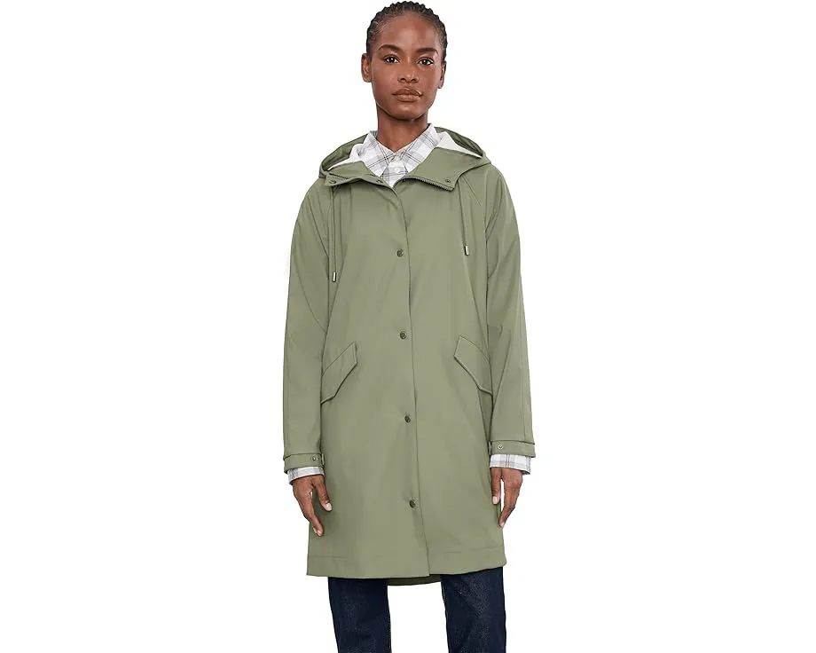 Ladies Rubberized Pu Rain Jacket