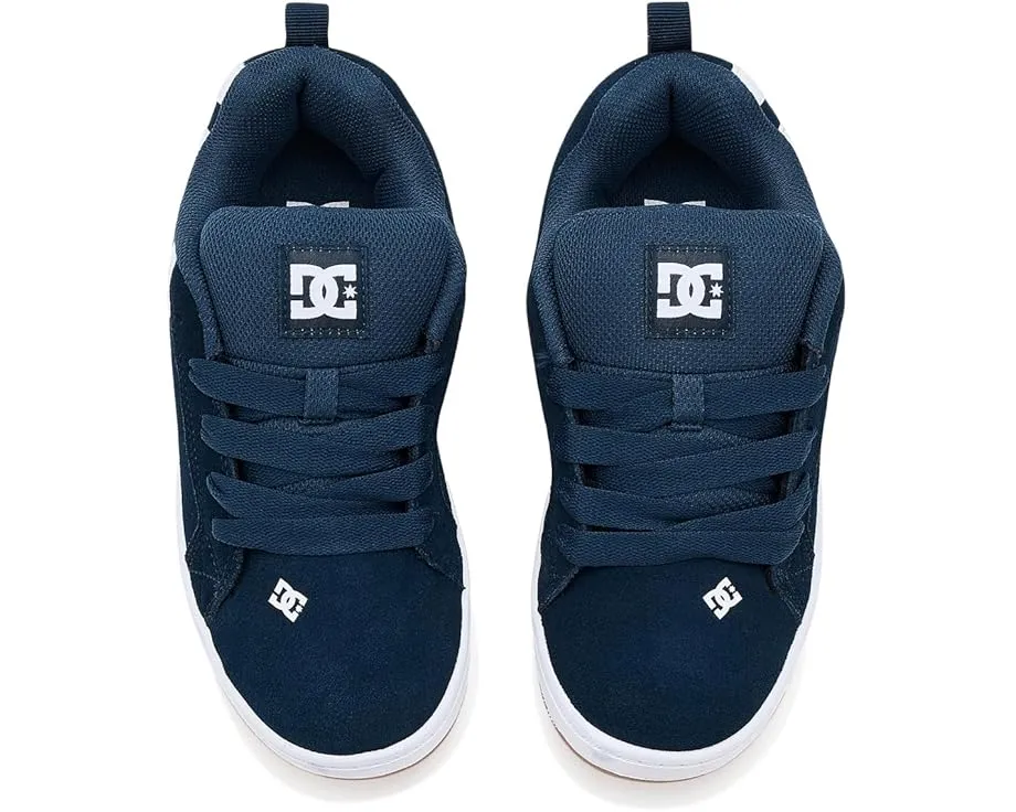 Детские кроссовки DC Kids Court Graffik SE из замши с вентиляцией
