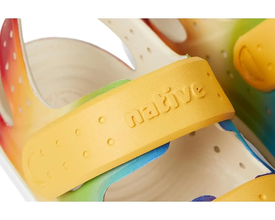 Детские сандалии Native Shoes Chase для малышей с тройными ремешками на липучках