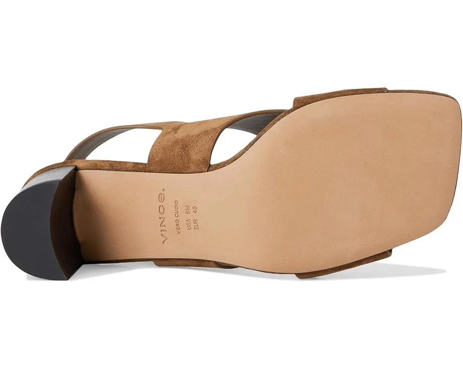 Босоножки Omega от Vince с перекрещивающимися бретелями и квадратным носком