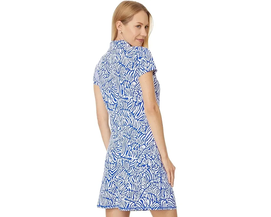 Поло Frida Scallop UPF 50+ от Lilly Pulitzer с защитой от ультрафиолета