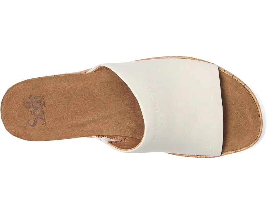 Босоножки Cass от Sofft с пробковой стелькой и открытым носком