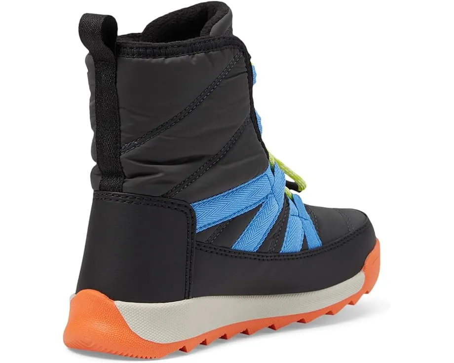 Детские зимние ботинки SOREL Whitney II Plus Lace WP с нейлоновым верхом и флисовой подкладкой