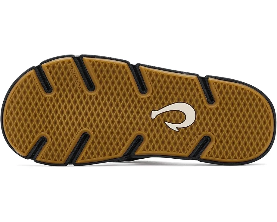 OluKai шлепанцы Akeu для солнечных дней с гибкой стелькой из ЭВА