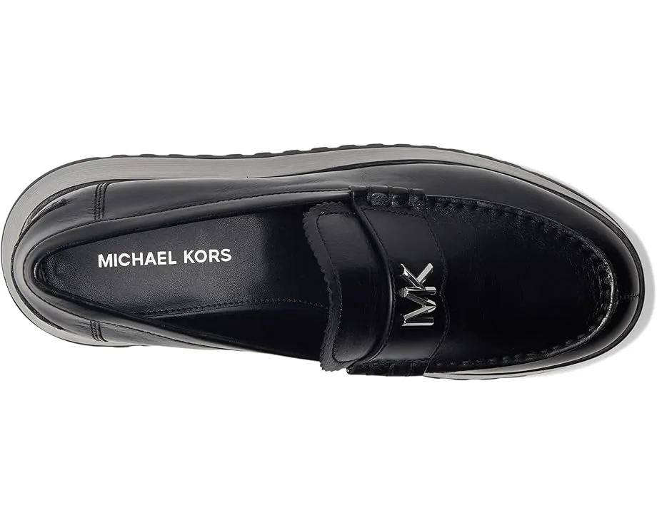 Лоферы MICHAEL Michael Kors Indy на платформе с кожаным каблуком