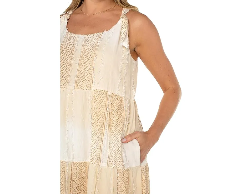 Liverpool Los Angeles Длинное платье макси с завязками