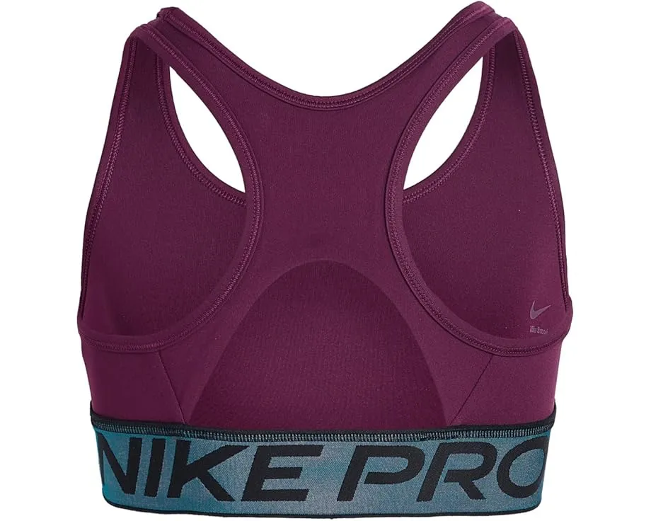 Nike Kids Спортивный бюстгальтер Pro Swoosh с блестящими акцентами