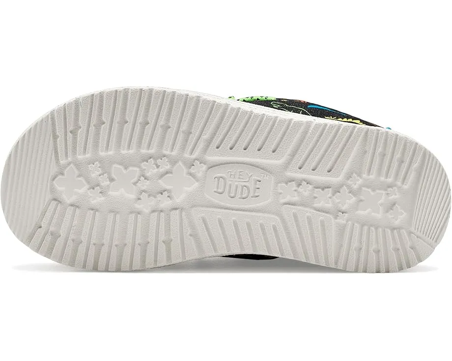 Детские кроссовки Hey Dude Kids Wally Print с гибкой подошвой