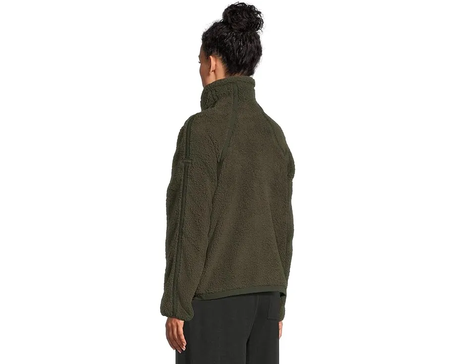 Куртка Prana Encinitas Fleece с воротником-воронкой и карманом