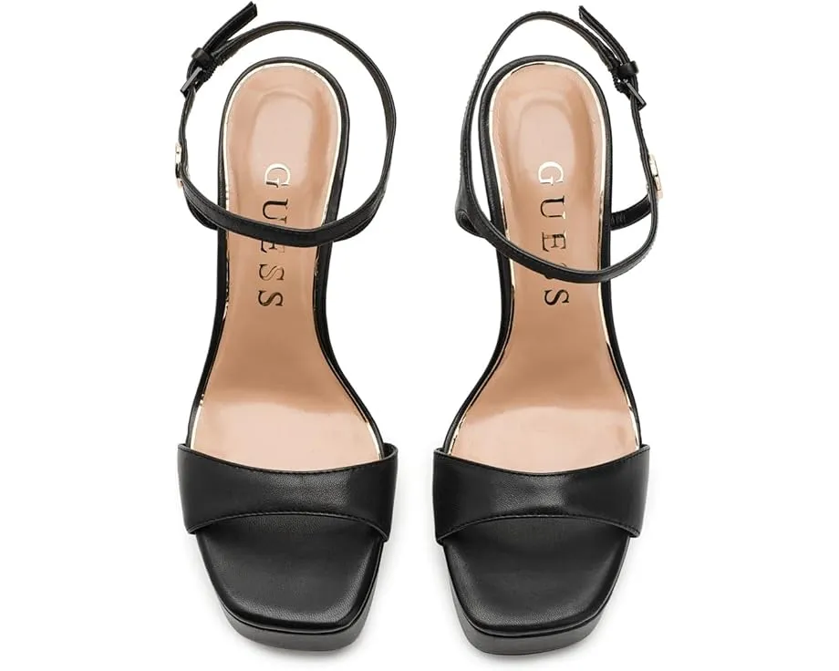 Туфли на шпильке GUESS Hendora с открытым квадратным носком и ремешком