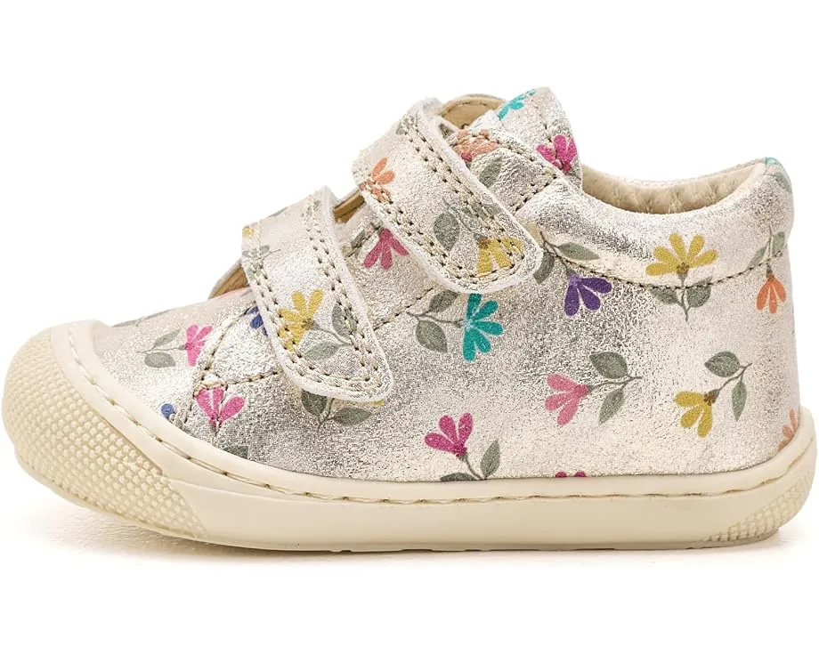 Кроссовки Naturino Cocoon Vl с цветочным принтом и защитным носком