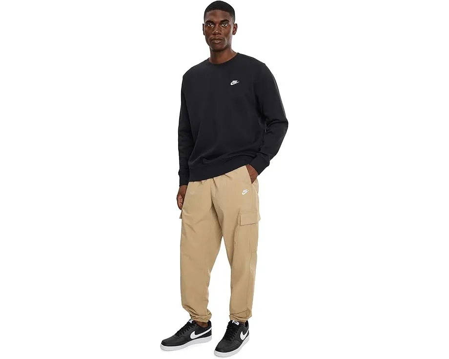 Брюки Nike Club Woven Cargo с карманами и эластичным поясом