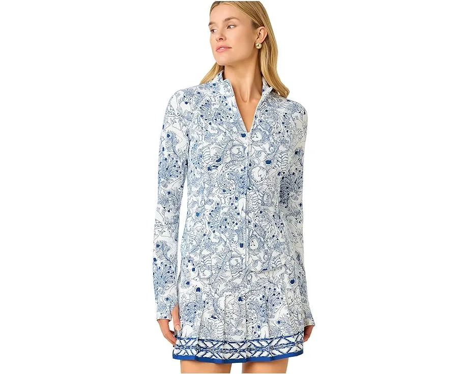 Куртка Barbados на молнии с защитой UPF 50+ от Lilly Pulitzer