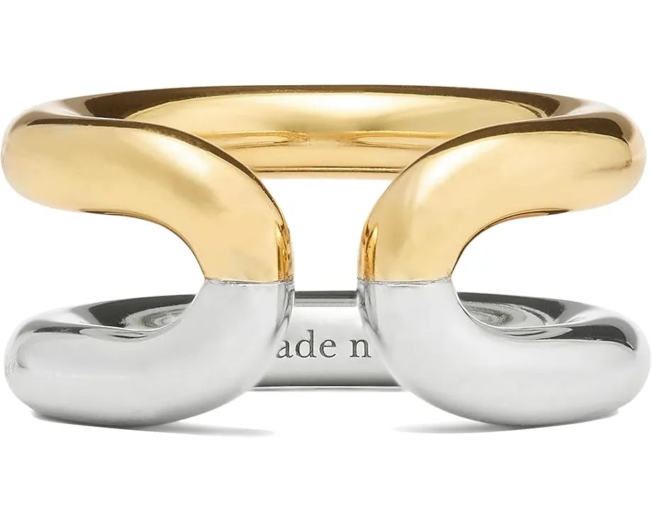 Кольцо Kate Spade New York Interlock Ring с кубическим цирконием