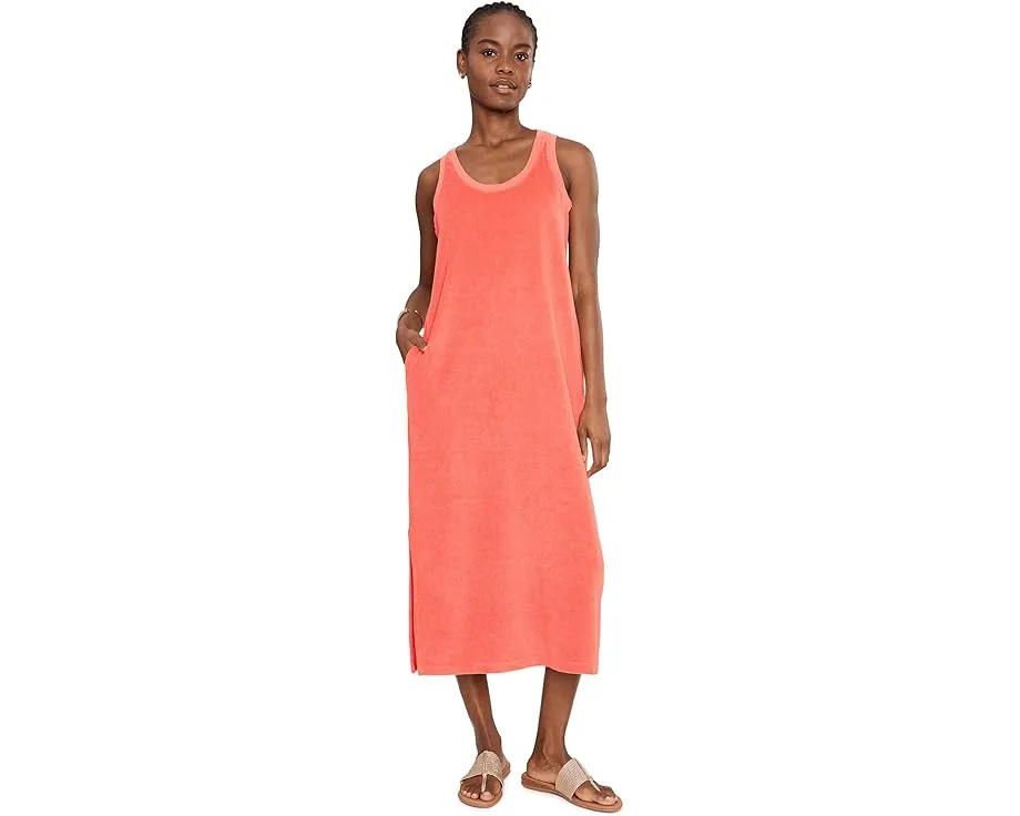 Платье миди Suncoast Loop Terry от Tommy Bahama из мягкого махрового трикотажа