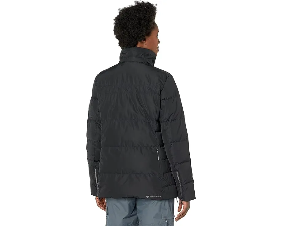 Пуховая куртка Obermeyer Circe Down с капюшоном и светоотражающими деталями