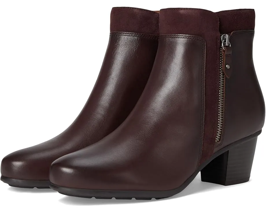 Ботильоны Cobb Hill Wynter с миндалевидным носком и боковой молнией