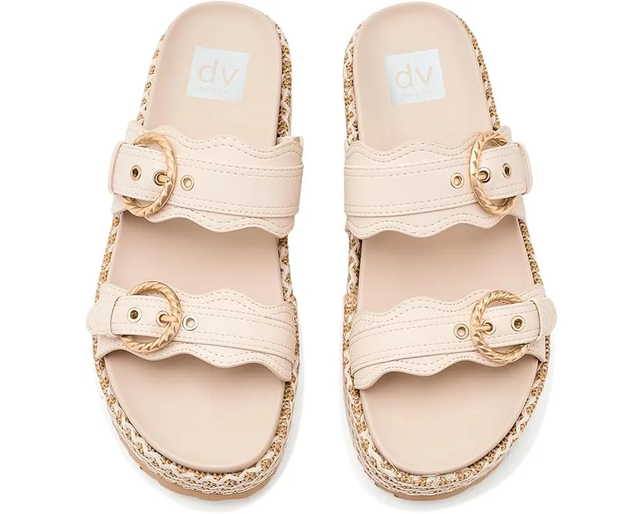 Босоножки Serpent на платформе с двумя ремешками и пряжками DV by Dolce Vita