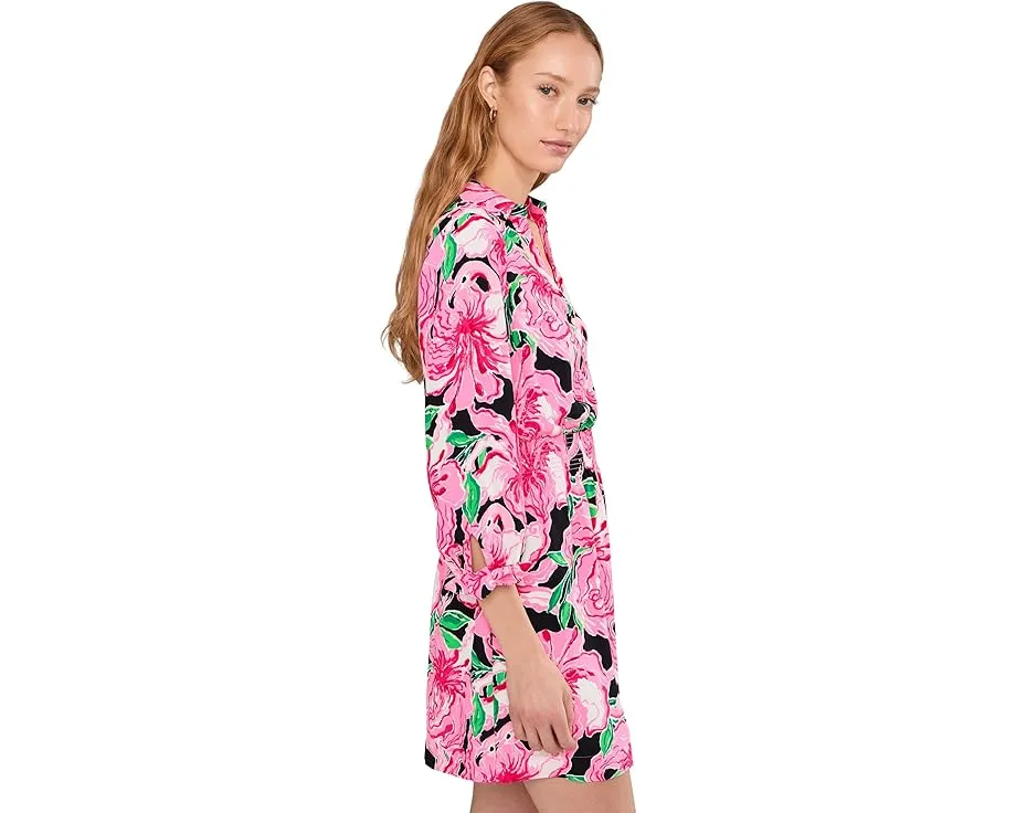 Платье-рубашка Abralynn с присборенной талией Lilly Pulitzer