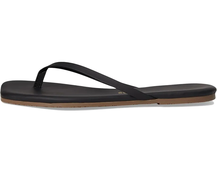 Кожаные босоножки TKEES с открытым квадратным носком