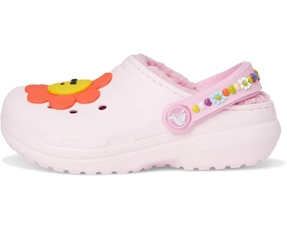 Детские кроксы Crocs Kids Classic Lined с меховой подкладкой