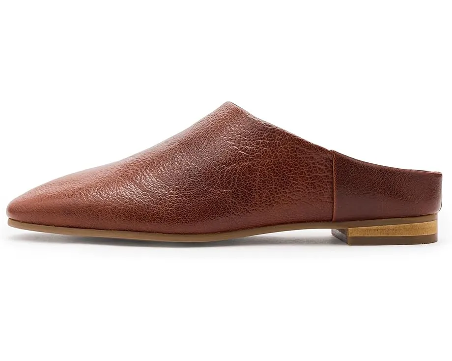 Мюли Napa Valley с гладким кожаным верхом и клиновидным каблуком