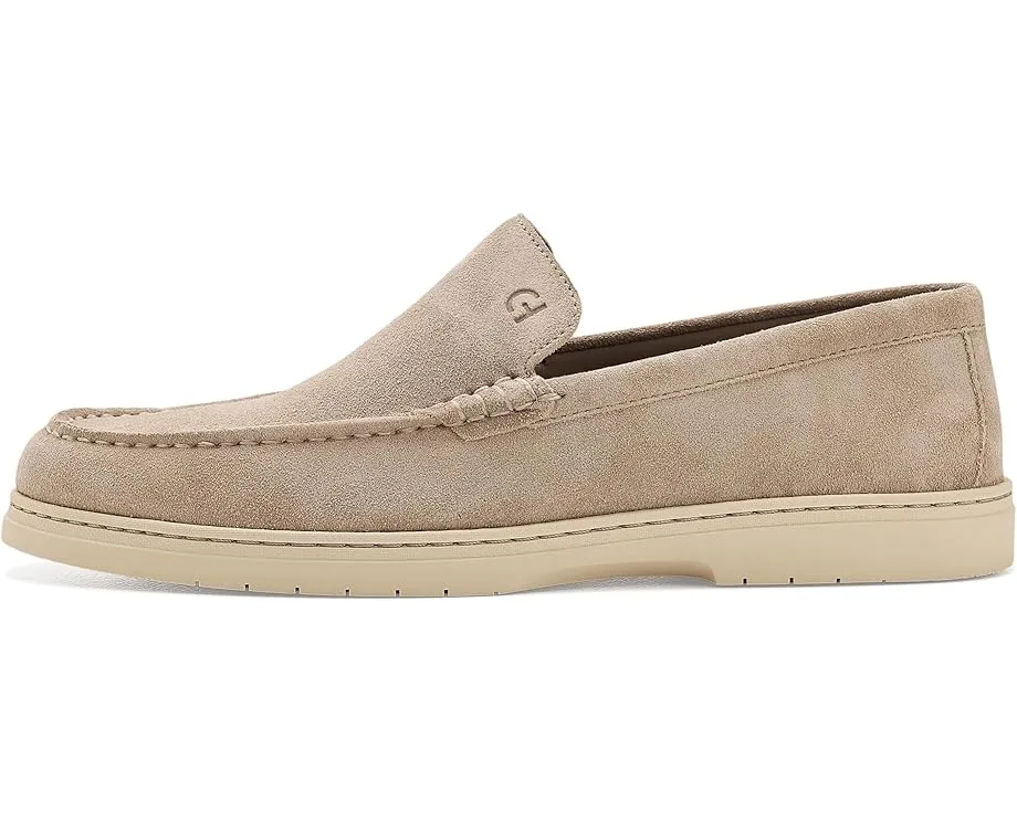 Лоферы Greenwich Grand Venetian Cole Haan из замши с округлым мысом