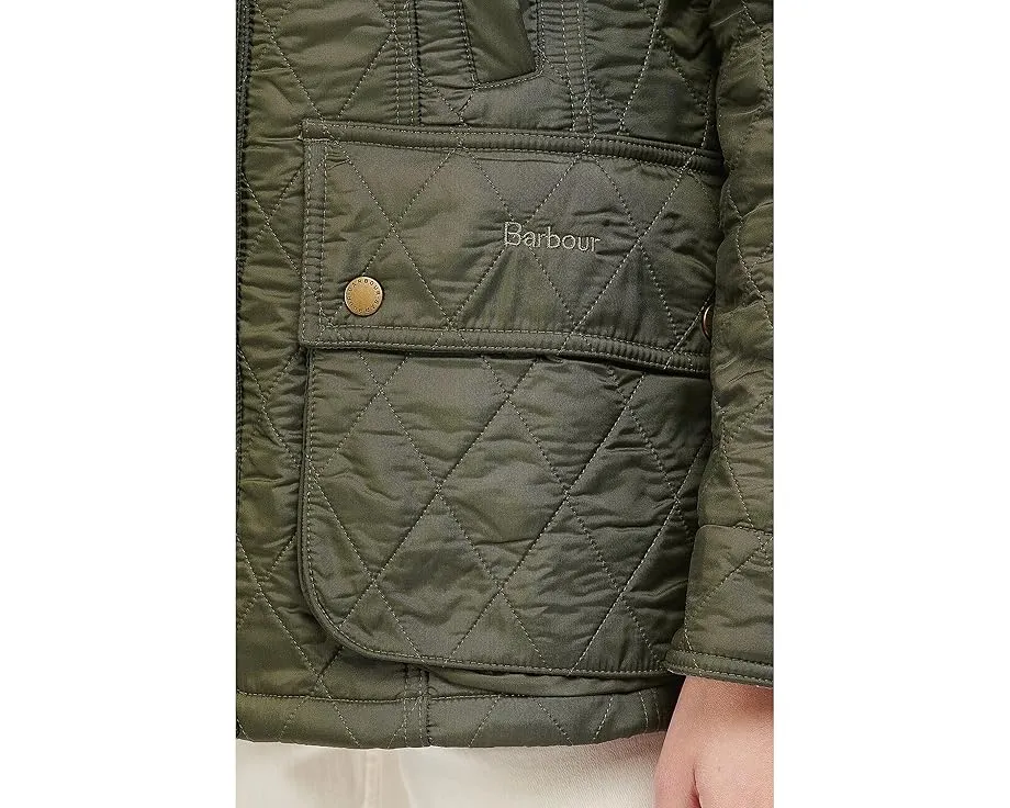 Стеганая куртка Beadnell Polarquilt с воротником и карманами от Barbour