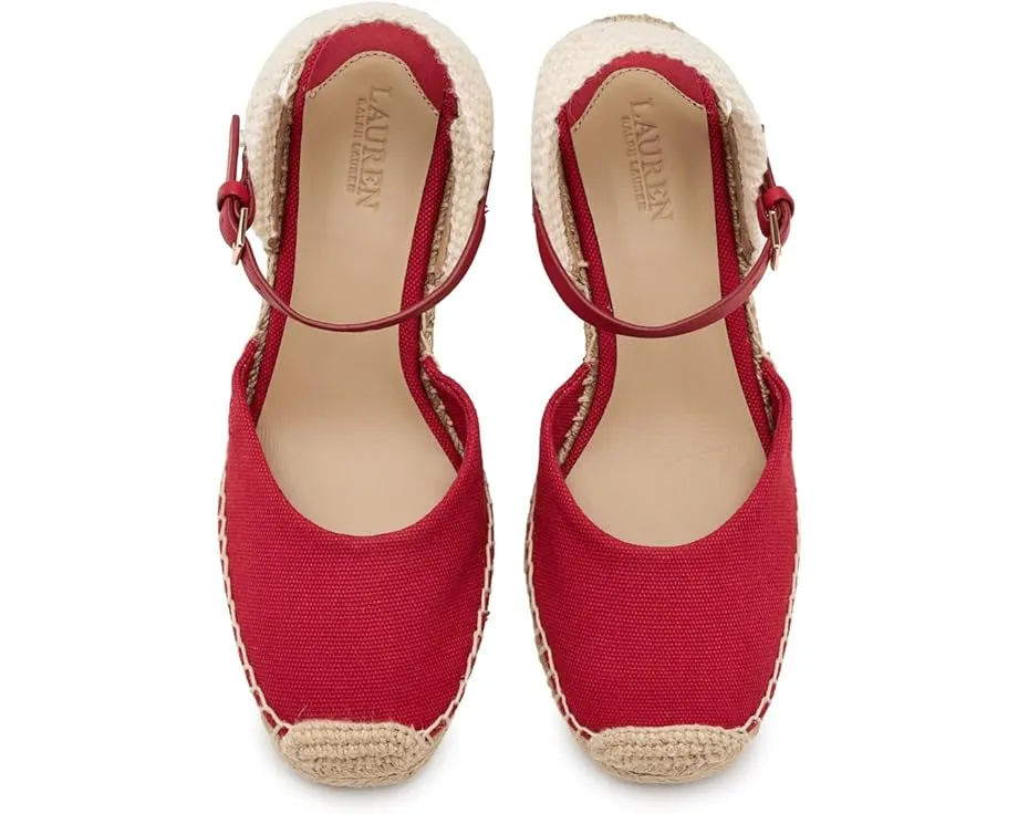 Эспадрильи Lauren Ralph Lauren Robby на клиновидном каблуке с квадратным носком и текстильным верхом