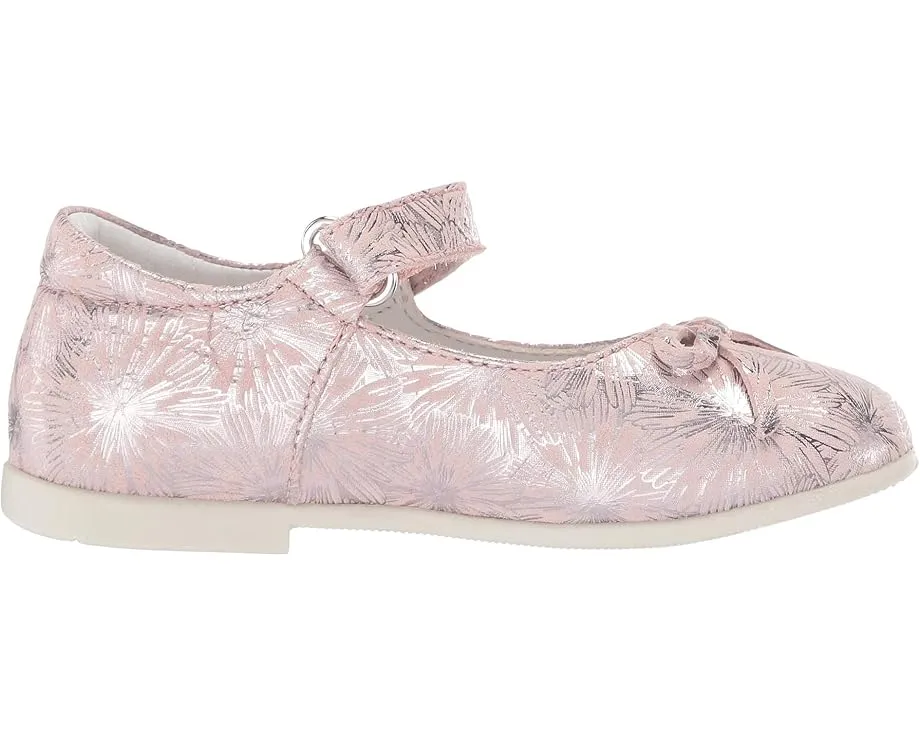 Балетки Naturino для девочек с бантом и застежкой на липучке