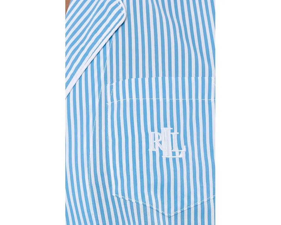 Пижамный комплект с укороченными брюками Lauren Ralph Lauren