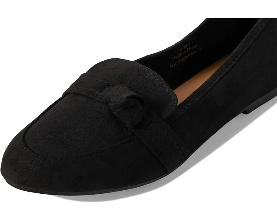 Балетки Marci Flat из искусственной замши с мягкой стелькой и узлом на мыске