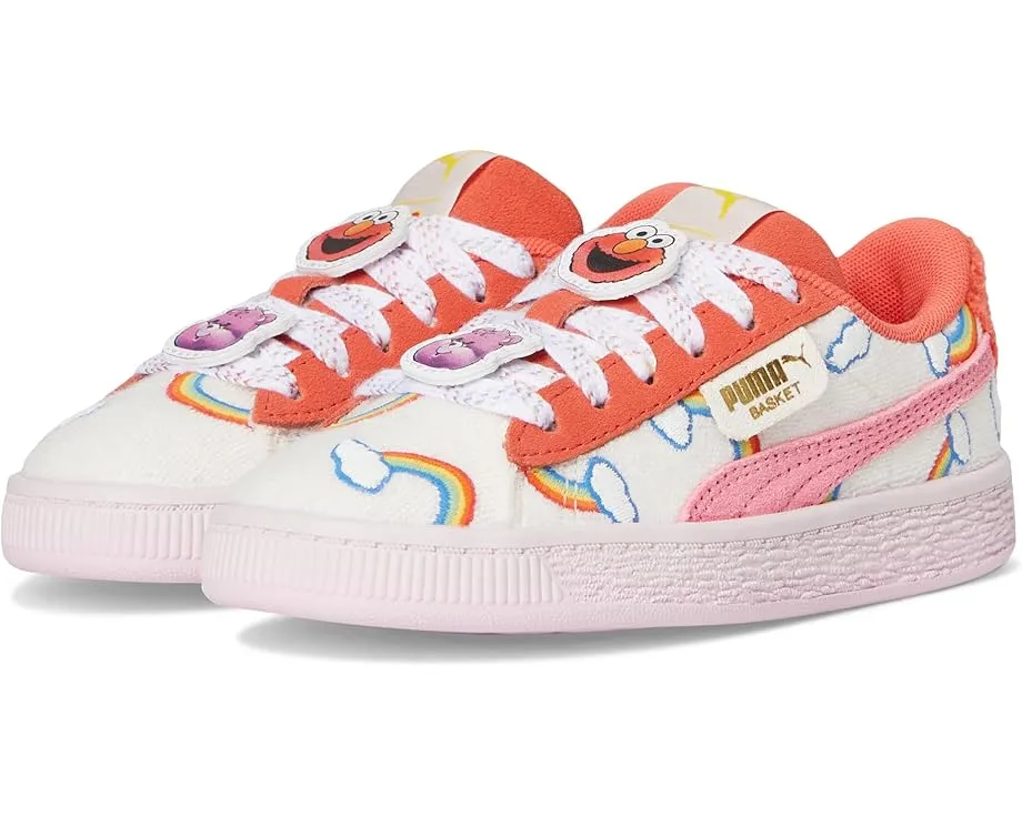 Детские кроссовки PUMA Kids Basket с Care Bears и Sesame Street