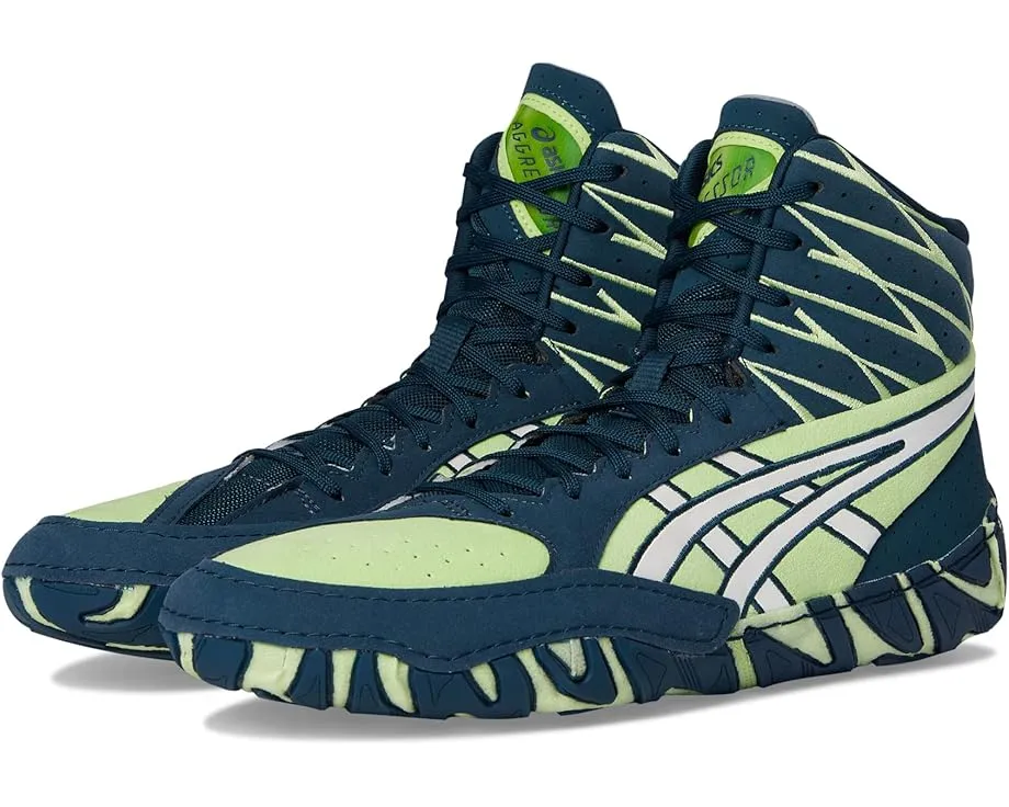 Борцовки ASICS Aggressor 6 с прочным верхом и легкой подошвой для полного контроля