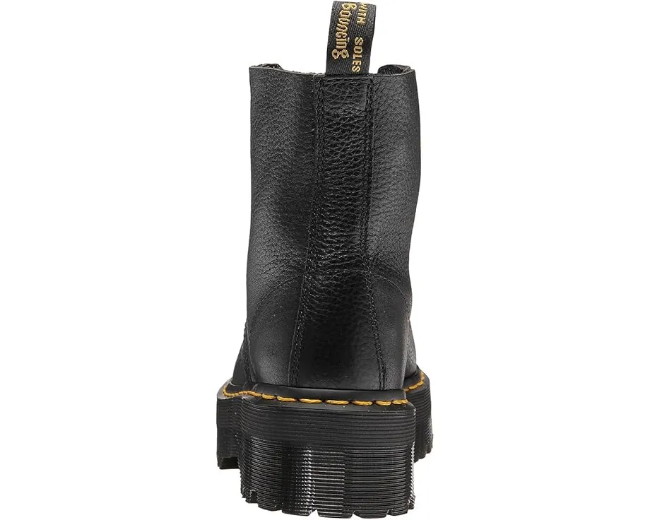 Ботинки Dr. Martens Sinclair на платформе из мягкой нубуковой кожи с молнией спереди