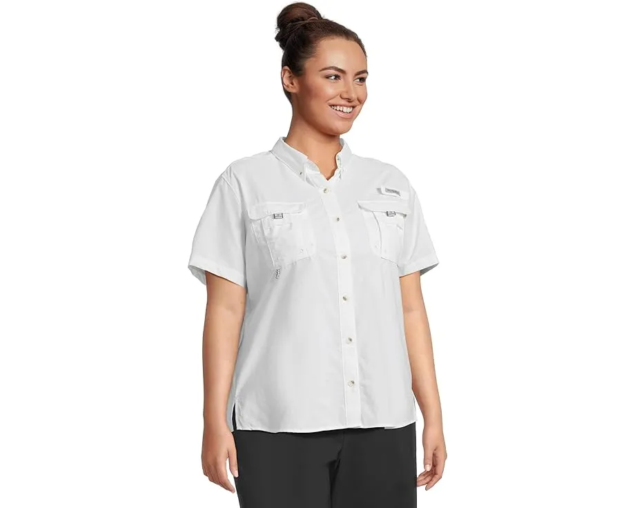 Columbia Plus Size Bahama II с коротким рукавом и защитой UPF 50