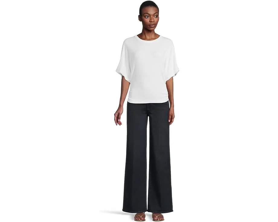 Джинсы PAIGE Sasha 32" In Duchess с завышенной талией и широким клешем