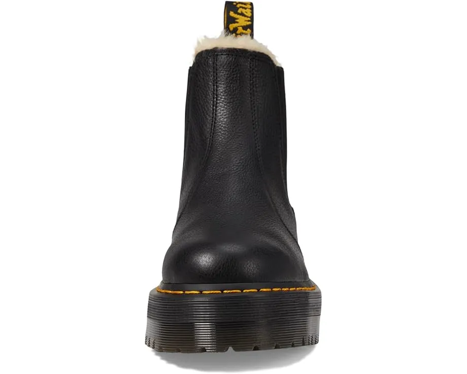 Ботинки Dr. Martens 2976 Chelsea на платформе с искусственным мехом внутри