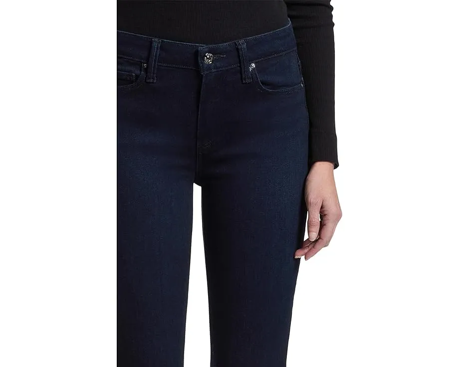 Джинсы Paige Hoxton Ankle Seamed Beltloops In Thames с завышенной талией и скинни-крой