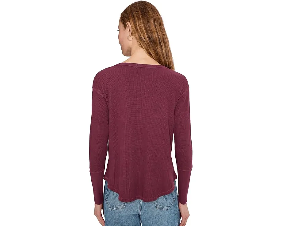 Оверсайз топ с длинным рукавом и опущенной проймой Mod-o-doc