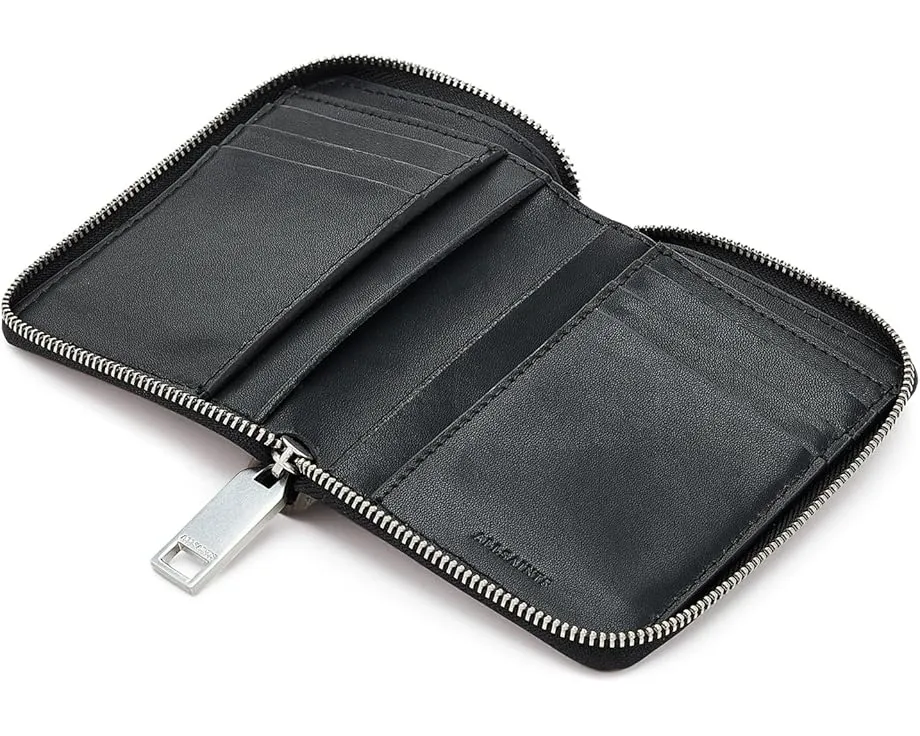 Кошелек AllSaints Lena Hex Zip на молнии с монетницей