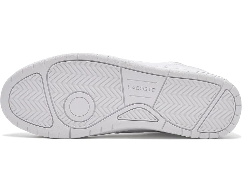 Кожаные кроссовки Courtcage Set Lacoste с перфорированным верхом