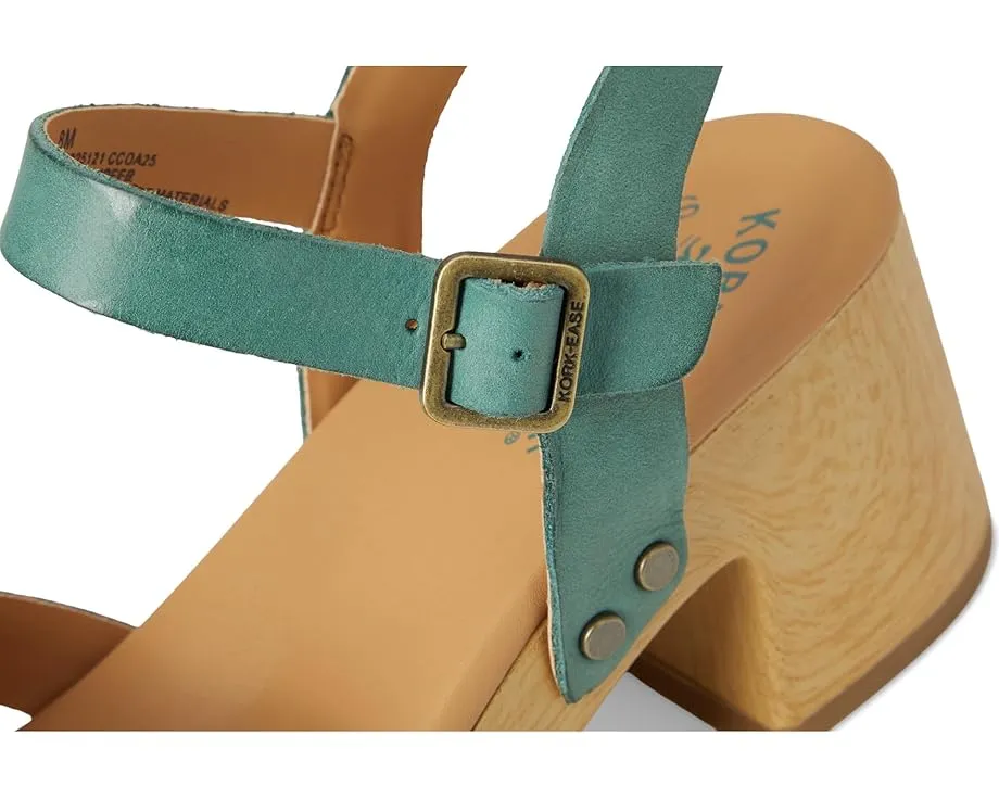 Босоножки Kork-Ease Ester с ремешками и квадратным каблуком