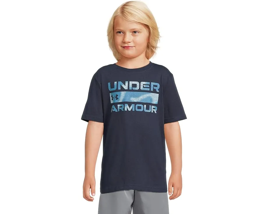 Футболка Stacked Logo Tee с принтом Under Armour Kids