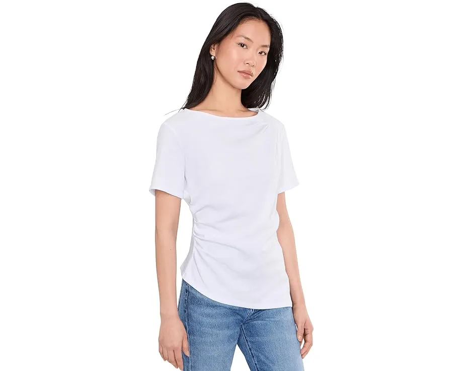 Футболка Vince Camuto с асимметричным подолом и короткими рукавами