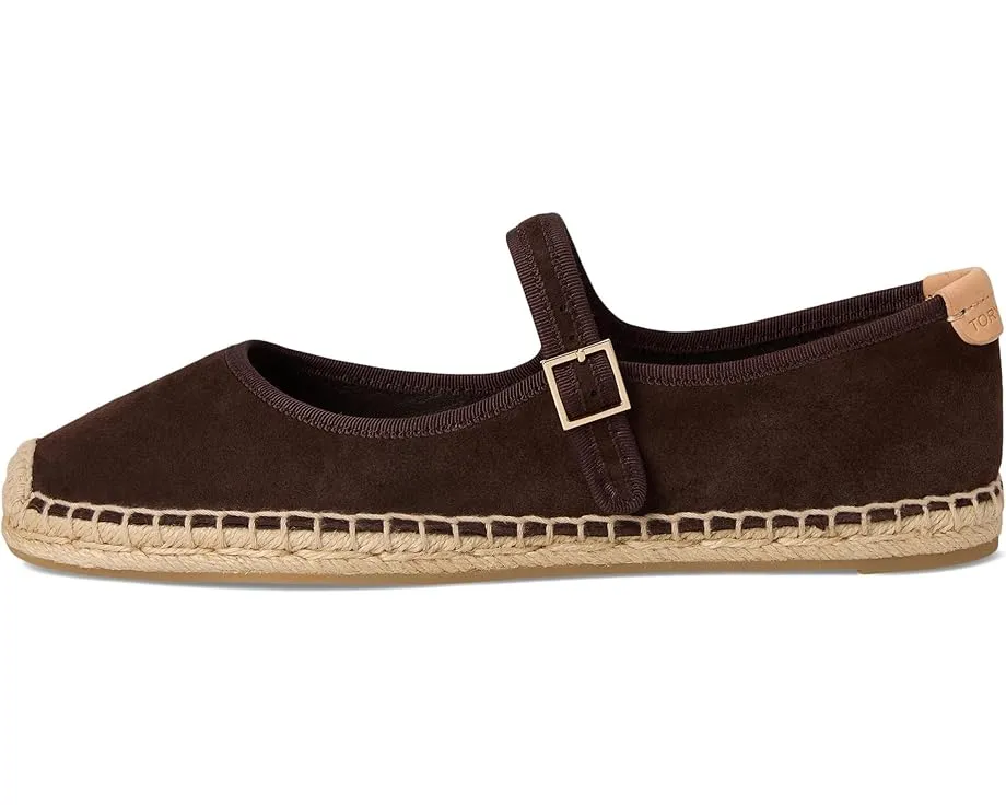 Эспадрильи Tory Burch Mary Jane с ремешком и джутовой подошвой