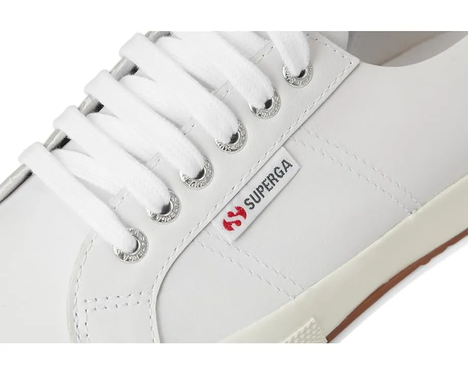 Кроссовки Superga 2750 из мягкой кожи наппа без подкладки