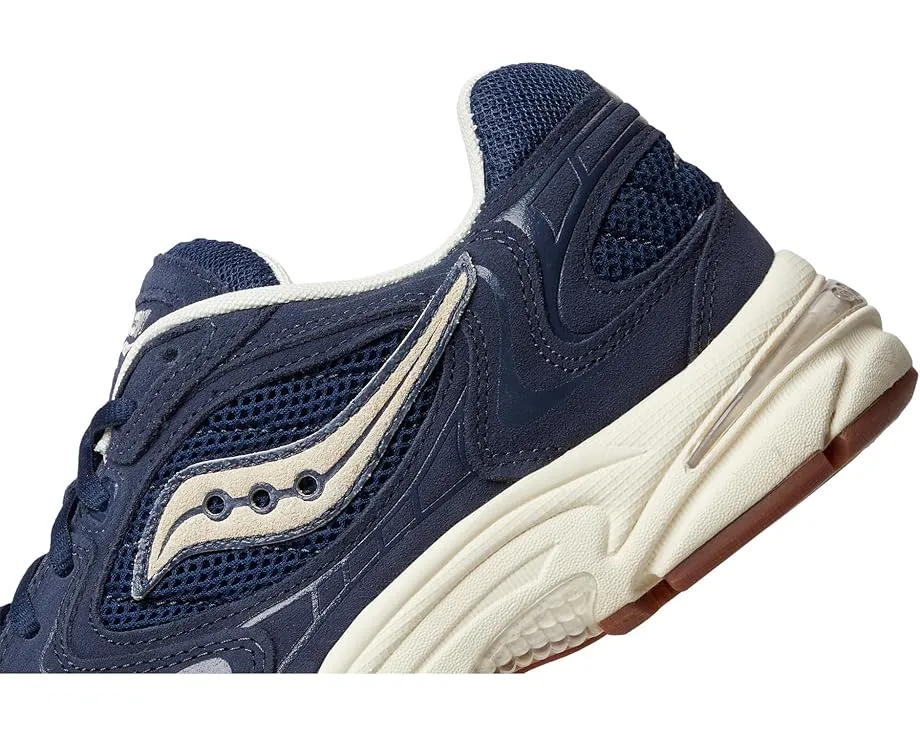 Кроссовки Saucony Grid Jazz 9 с сетчатым верхом и замшевыми вставками