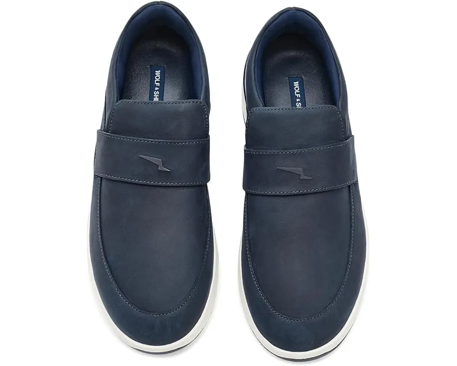 Лоферы Wolf & Shepherd Baller из кожи с круглым носком и кожаной подошвой