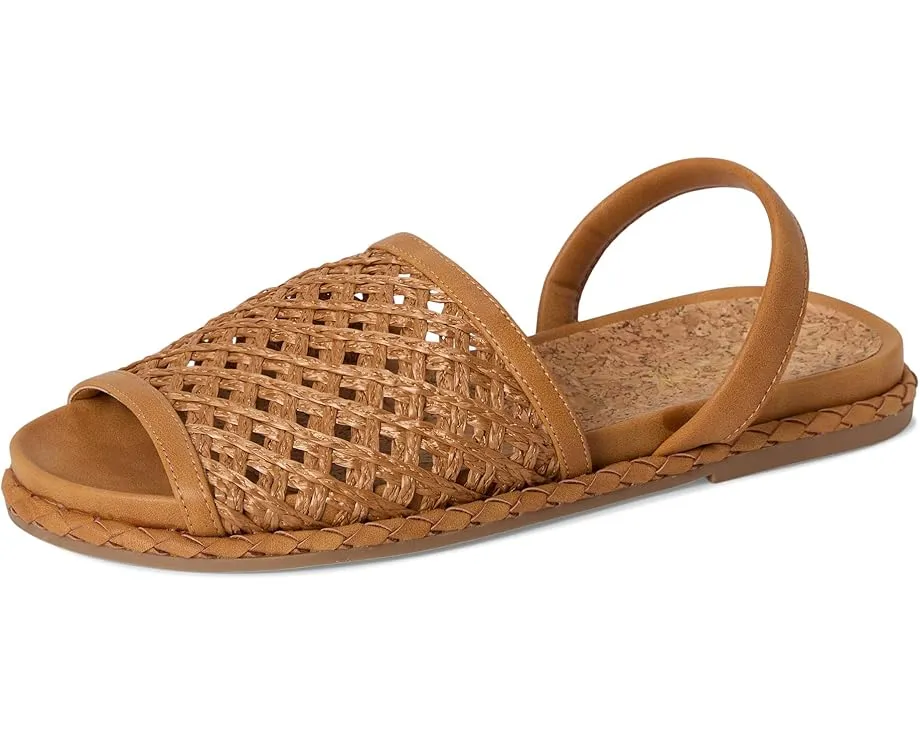 Плоские босоножки Saavi с ремешком через пятку и блестящим декором